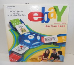 2001 Hasbro Ebay Electronic talking Auction Board Game 100% COMPLETE - $15.69