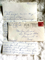 1966 Letter Stamp Envelope Park Ridge Illinois To  Sacramento CA Paper E... - $15.00