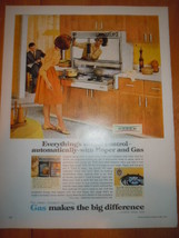 Vintage Roper Gas Range Print Magazine Advertisement 1966 - $5.99