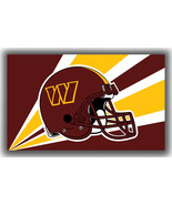 Washington Commanders Football Team Fan Memorable Flag 90x150cm3x5ft Bes... - €12,20 EUR