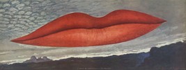 Man Ray Lips (No Text), 1966 - £274.06 GBP