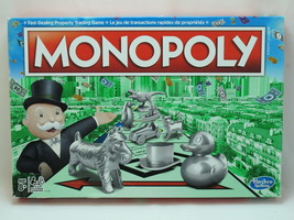 Monopoly 2017 Board Game Hasbro 100% Complete Near Mint Condition Bilingual - $20.85