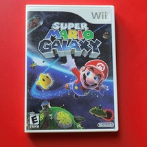 Super Mario Galaxy Nintendo Wii Disc &amp; Case No Manual Scratches - £14.73 GBP