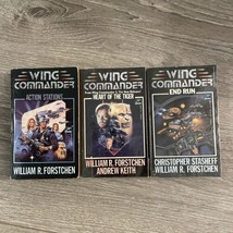 Lot Of 3 Wing Commander Series By William R. Forstchen Vintage Sci Fi Books Baen - £13.25 GBP
