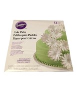 Wilton 120-1177 Dimensional Pointed Flower Cake Side Picks, 24 Count (2 ... - $8.93