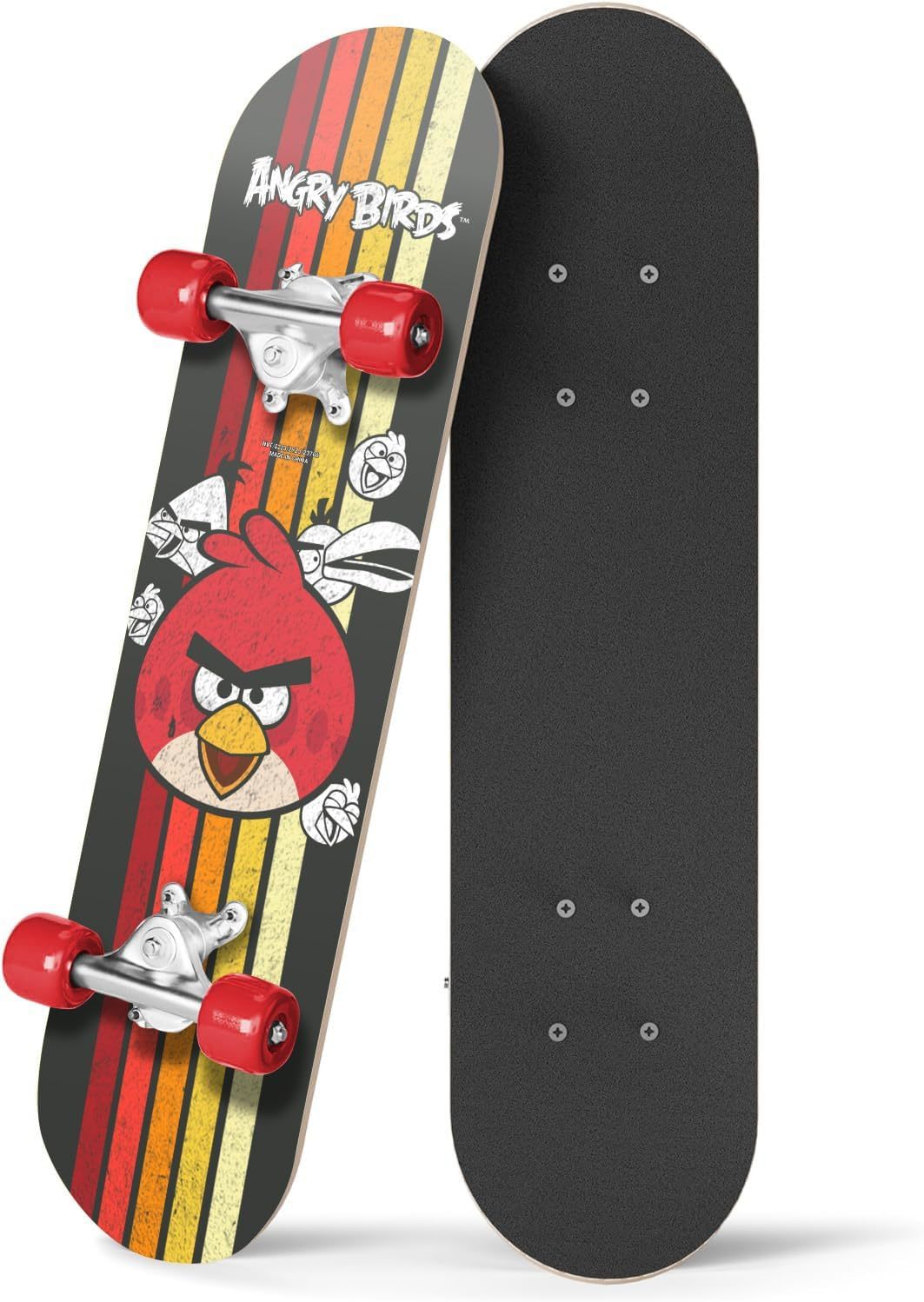 Angry Birds Kids Beginner Skateboard - Mini Wooden Cruiser Board, Safe &amp;... - $44.99