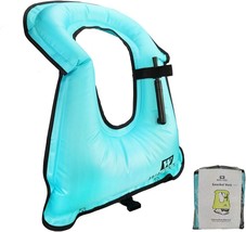Wacool Inflatable Snorkel Diving Swimming Scuba Vest Jacket Large Buoyan... - $37.99