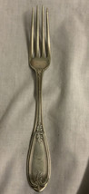 Rogers &amp; Bro. OLIVE PATTERN 1848 silverplated dinner fork 7.25” - £4.34 GBP
