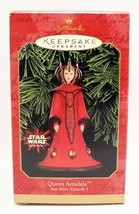 VINTAGE 1999 Hallmark Keepsake Christmas Ornament Star Wars Queen Amidala - £23.80 GBP