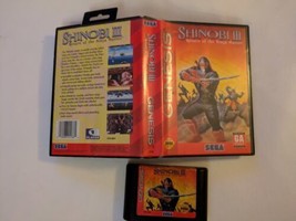 1993 Shinobi III Return Of The Ninja Master Sega Genesis Gioco Custodia ... - $45.72