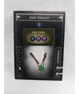 *Punched* Path Of Exile Exilecon Jade Amulet Lost Cowl Rare Trading Card - €21,39 EUR