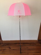 Drizzle Stik Flexible Golf Course Bag Caddy Neon Pink Nylon 21&quot; Bubble U... - $29.99