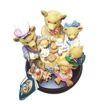 Dept 56 Upstairs Downstairs Bears Henrietta&#39;s Tea Party Limited Edition #2000-1 - £45.66 GBP