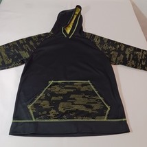 Augusta Men’s Black & Yellow Hoodie Pullover Sweatshirt Size Adult Medium  image 8