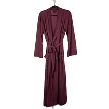 Soma Cool Nights Robe Womens S M Purple Long Kimono Cozy Pockets Super Soft - £28.28 GBP