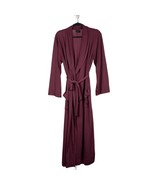 Soma Cool Nights Robe Womens S M Purple Long Kimono Cozy Pockets Super Soft - $35.50