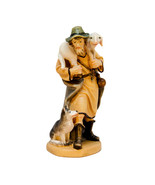 Shepherd with Lamb and Dog for Nativity scene Nativity Figurines Catholi... - $18.27 CAD