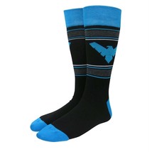 Nightwing Athletic Crew Socks Black - $14.98