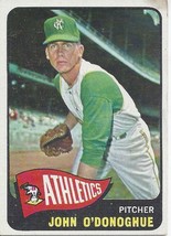 1965 Topps John O&#39;Donoghue 71 Athletics VG - £0.78 GBP