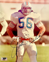 John Offerdahl Miami Dolphins Autographed Signed 8X10 Photo W Coa - £32.14 GBP