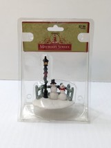 Mayberry Street Accessories Hobby Lobby Christmas Snowman Figurine Street Light - £11.23 GBP