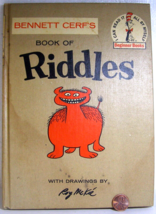Randomhouse Beginner Books &quot;Book of Riddles&quot; 1960 Damaged   Bennett Cerf - £4.67 GBP