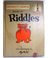 Randomhouse Beginner Books &quot;Book of Riddles&quot; 1960 Damaged   Bennett Cerf - £4.70 GBP