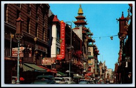 CALIFORNIA Postcard - San Francisco, Grant Avenue, Chinatown G17 - $52.11 MXN
