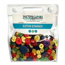 Buttons Galore Button Grab Bag Bonanza Collection Primary - $10.32