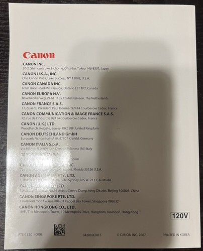 Canon FaxPhone L90  Manual (Book Only) Item image 2