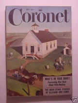 Coronet May 1953 Cbs Studio One Eskimos Jackie Gleason Perry Como Bullfighting + - £7.04 GBP