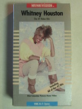 Whitney Houston The #1 Video Hits Vhs Hi-Fi Stereo Video Tape Oop - £3.89 GBP