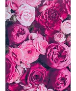 Glamour Red and Pink Floral Wallpaper - £22.99 GBP