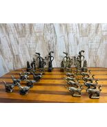 Vintage Chess Set Minoan Crete Christoforus Sklavenitis Made In Greece MCM - $4,600.68 MXN