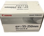 Canon Lens Efs 1:4-5.6 is ii 396023 - £80.38 GBP