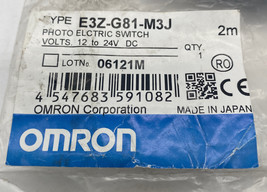 Omron E3Z-G81-M3J Photoelectric Proximity Sensor 10-24VDC  - $79.00