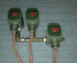 ASCO 302020 RED HAT VALVE SOLENOID VALVES (LOT OF 3) $129 - £48.83 GBP