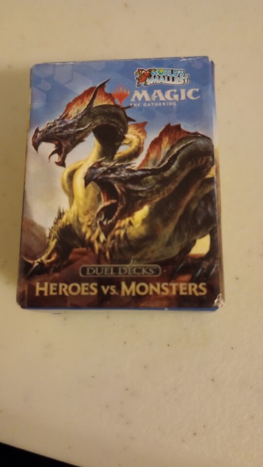 2013 wizards of the coast heroes vs monsters 2 decks - $9.99