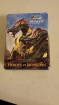 2013 wizards of the coast heroes vs monsters 2 decks - £8.00 GBP
