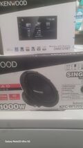 Kenwood Bundle DMX129BT 6.8 LCD Touchscreen Ml Car Stereo +subwoofer Kfc... - $4,960.31 MXN