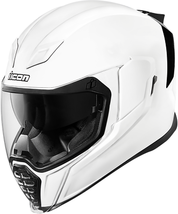 OPEN BOX NEW ICON Airflite™ Helmet - Gloss - White - Large 0101-10864 - £127.17 GBP