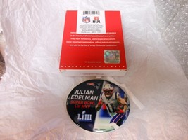 Hallmark &quot;Julian Edelman SB LIII MVP NE Patriots&quot; 2019 Ceramic Ornament NEW - $286.64 MXN