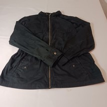 Sonoma Goods For Life Women's Spandex Cotton Blend Green Full Zip Jacket Sz 2XL image 10