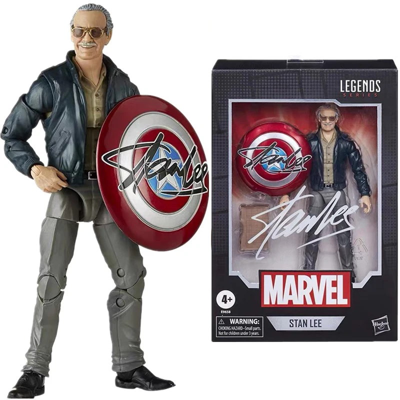 In Stock Hasbro  Legends Series Stan Lee 6 Inch Anime Figure Model Colle... - £35.99 GBP