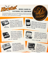 1960 Hickok Electrical Instrument Co Advertisement Vintage Electronics D... - $368.75 MXN