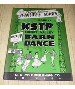KSTP-TV Sunset Valley Barn Dance Favorite Songs Book IV Sheet Music Folio - £12.38 GBP