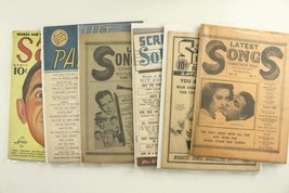 Vintage Lot Music Magazines HIT PARADER Screen Songs Yvonne de Carlo Lana Turner - £19.39 GBP