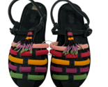 Anthropologie FARM RIO Tropical Beaded Fisherman Sandals Size 10 New - $69.26