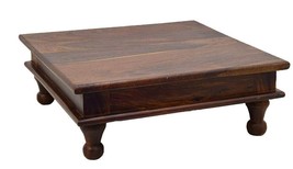 Bedside Table rosewood Wooden Step Stool Bathroom Stool bajot - $159.66