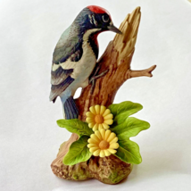 Vintage Andrea by Sadek Porcelain Downey Woodpecker Figurine - 9386 - $15.00